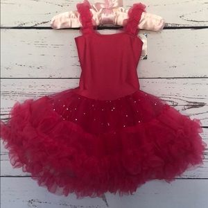 Hot pink Princess Expressions tutu 6-12 mos. NWT